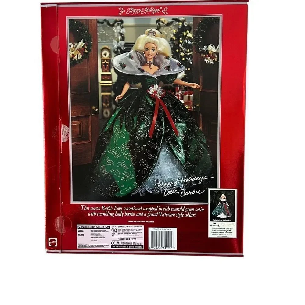 Mattel Vintage Happy Holidays 1995 Barbie New